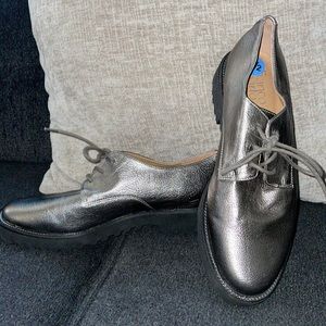 Metallic shoes